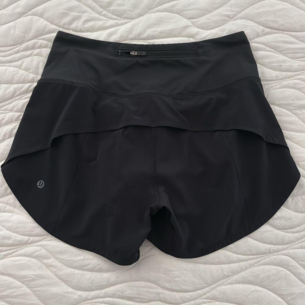 Lululemon speed up high rise line shorts 4” size 4 - Picture 2 of 3